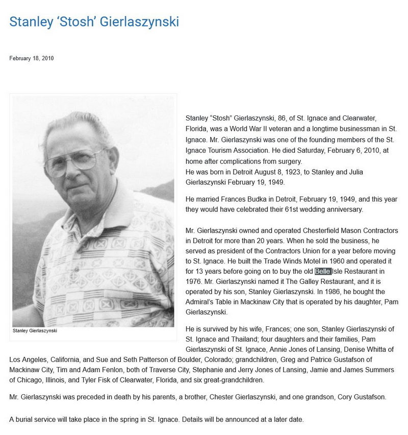 The Galley - Owner Passes Away 2010 (newer photo)